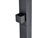 Columna ducha jardín piscina NIAGARA acero S316 negro mate - GPN013/ANG 5