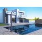 Columna ducha jardín piscina NIAGARA acero S316 azul océano - GPN013/AAO