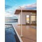 Columna ducha jardín piscina NIAGARA acero S316 moka - GPN013/AMK