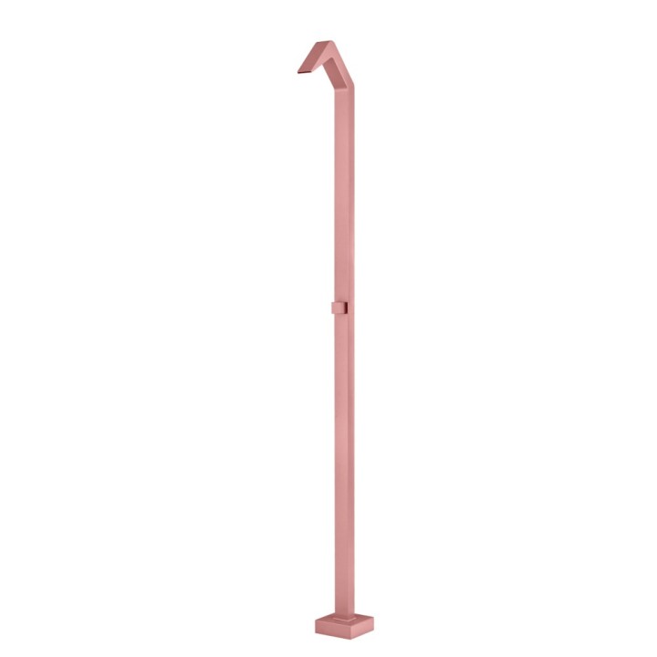 Columna ducha jardín piscina NIAGARA acero S316 rosa coral - GPN013/ACL 1