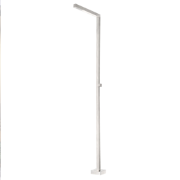 Columna ducha jardín piscina ALABAMA acero S316 - GPA014/AC 1