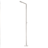 Columna ducha jardín piscina ALABAMA acero S316 - GPA014/AC 1