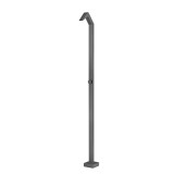 Columna ducha jardín piscina NIAGARA acero S316 gris cobalto - GPN013/AGCB 1
