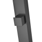 Columna ducha jardín piscina NIAGARA acero S316 gris cobalto - GPN013/AGCB