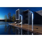 Columna ducha jardín piscina SENSE acero S316 - GPS016/AC 2