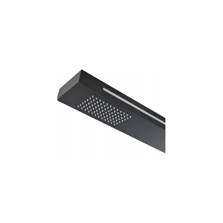 Columna ducha jardín piscina SENSE acero S316 negro mate  - GPS016/ANG 4