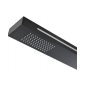 Columna ducha jardín piscina SENSE acero S316 negro mate  - GPS016/ANG