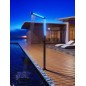 Columna ducha jardín piscina SENSE acero S316 negro mate  - GPS016/ANG
