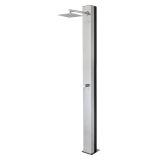 Columna ducha jardín piscina PHOENIX acero S316 - GPP015/AC 1