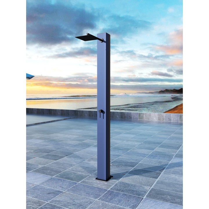 Columna ducha jardín piscina PHOENIX acero S316 azul océano - GPP015/AAO 2