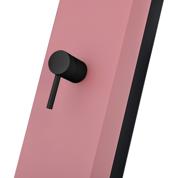 Columna ducha jardín piscina PHOENIX acero S316 rosa coral - GPP015/ACL 3