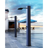 Columna ducha jardín piscina PHOENIX acero S316 azul océano - GPP015/AAO 3