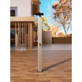 Columna ducha jardín piscina PHOENIX acero S316 moka - GPP015/AMK 2