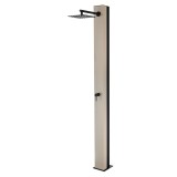 Columna ducha jardín piscina PHOENIX acero S316 moka - GPP015/AMK 1