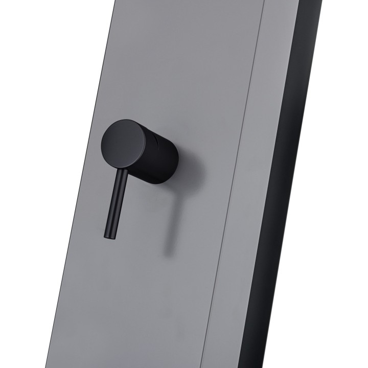 Columna ducha jardín piscina PHOENIX acero S316 gris cobalto - GPP015/AGCB 4