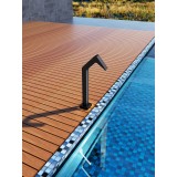 Columna ducha jardín piscina NIAGARA acero S316 negro mate - CPN001/ANG 2