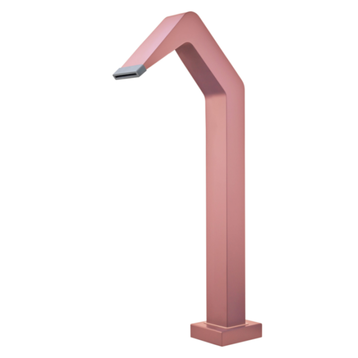 Columna ducha jardín piscina NIAGARA acero S316 rosa coral - CPN001/ACL 1