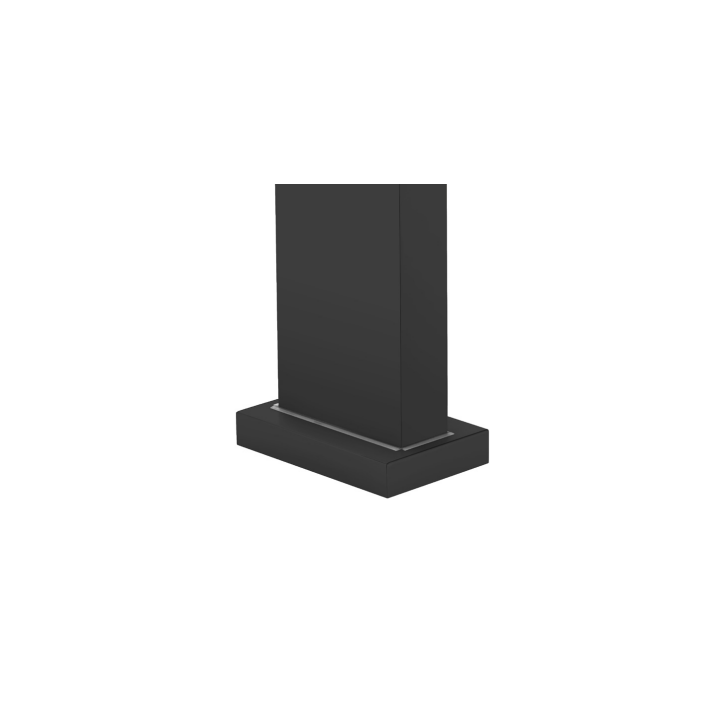 Columna ducha jardín piscina NIAGARA acero S316 negro mate - CPN002/ANG 5