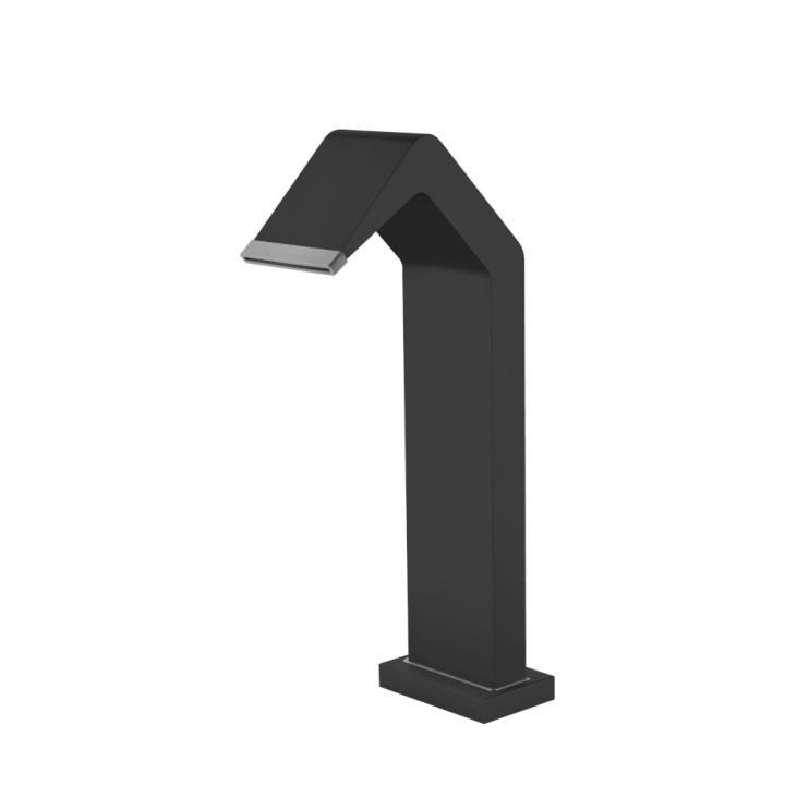 Columna ducha jardín piscina NIAGARA acero S316 negro mate - CPN002/ANG 1