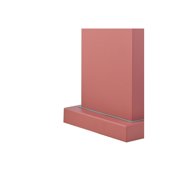 Columna ducha jardín piscina NIAGARA acero S316 rosa coral - CPN002/ACL 5