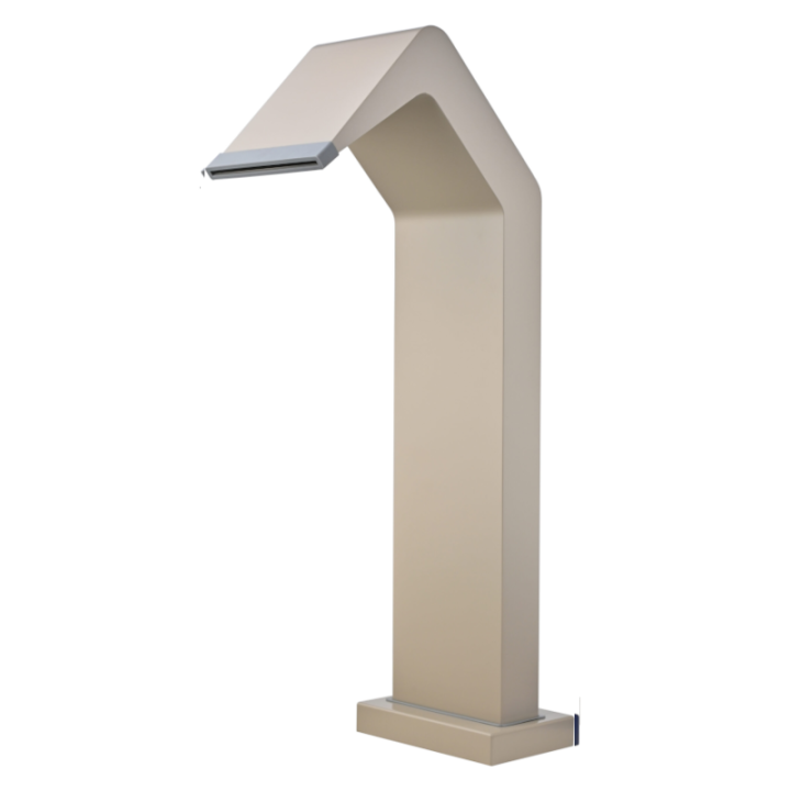 Columna ducha jardín piscina NIAGARA acero S316 moka - CPN002/AMK 1