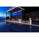 Columna ducha jardín piscina NIAGARA acero S316 moka - CPN002/AMK 3
