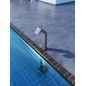 Columna ducha jardín piscina NIAGARA acero S316 gris cobalto - CPN002/AGCB
