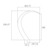 Columna ducha jardín piscina IGUAZU acero S316 - CPI003/AC 6