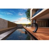 Columna ducha jardín piscina IGUAZU acero S316 negro mate - CPI003/ANG 2