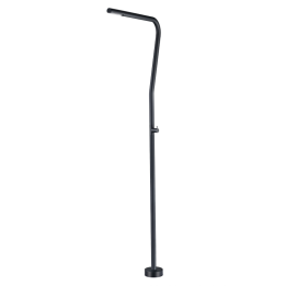 Columna ducha jardín piscina NEVADA acero S316 negro mate - GPN009/ANG 1