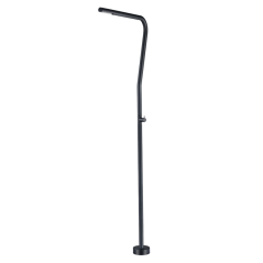 Columna ducha jardín piscina NEVADA acero S316 negro mate - GPN009/ANG - Imex