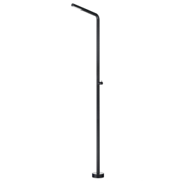 Columna ducha jardín piscina TEXAS acero S316 negro mate - GPT005/ANG 1