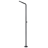 Columna ducha jardín piscina TEXAS acero S316 negro mate - GPT005/ANG 1