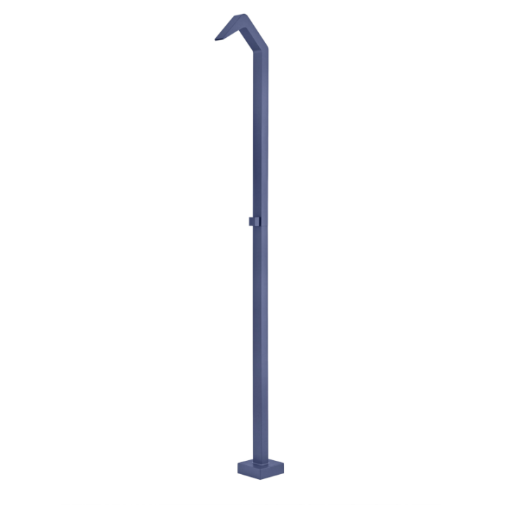 Columna ducha jardín piscina NIAGARA acero S316 azul océano - GPN013/AAO 1
