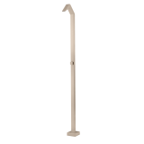 Columna ducha jardín piscina NIAGARA acero S316 moka - GPN013/AMK 1