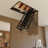 Escalera escamoteable de tijera metálica ZX-TECHO - Maydisa 3