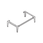 Patas opcionales para mueble VERSO - Visobath