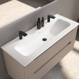 Lavabo cerámico integrado IDEA blanco Visobath 2