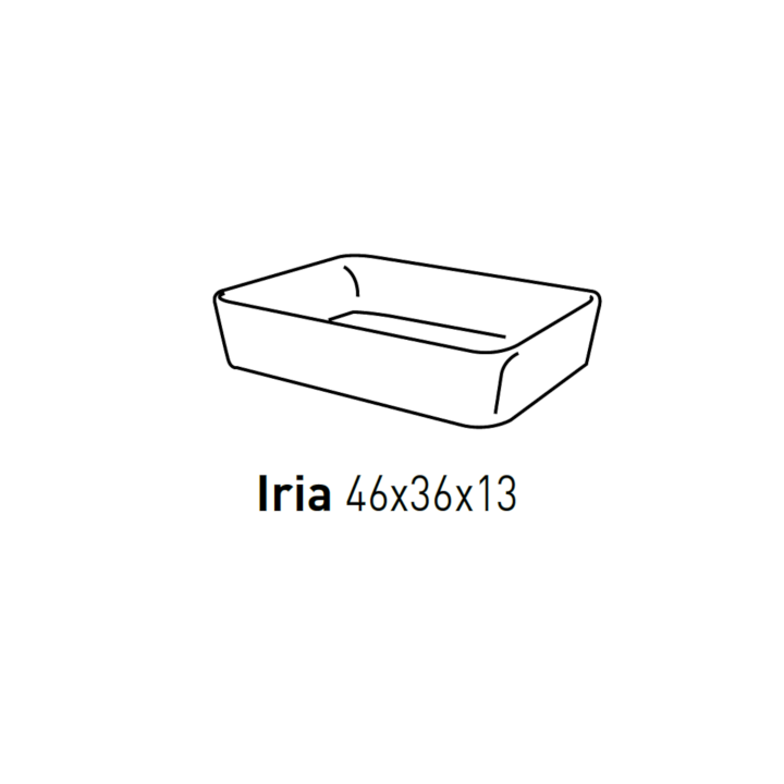 Lavabo porcelana IRIA - Visobath 2