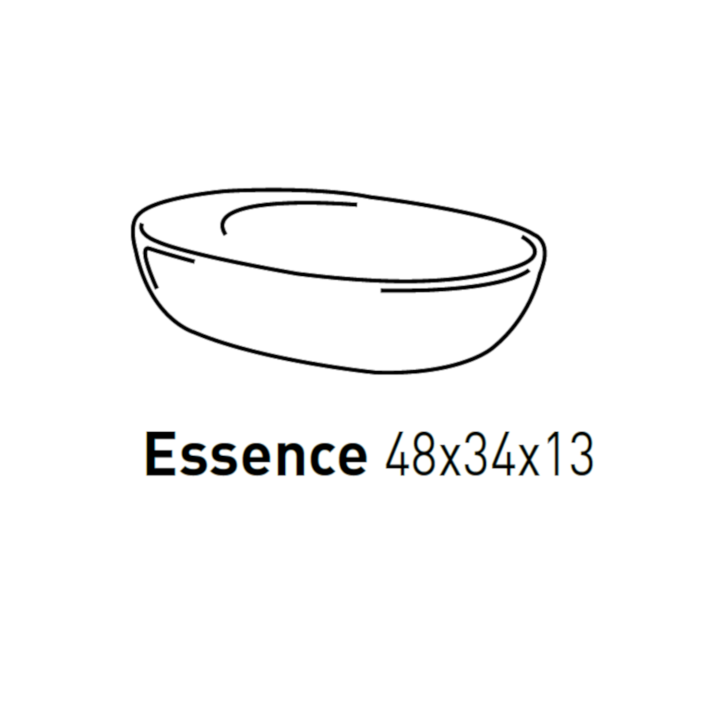 Lavabo porcelana ESSENCE - Visobath 2