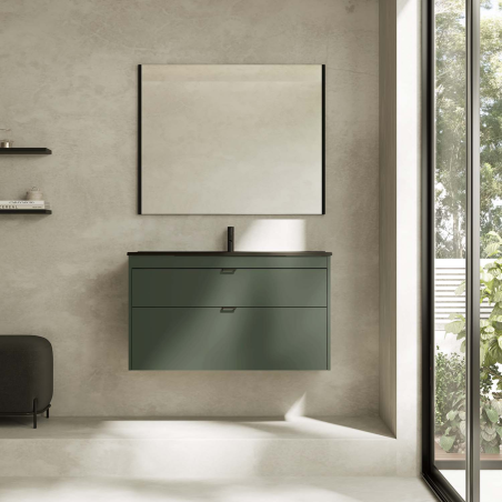 Mueble baño suspendido LOGIKA lavabo Enzo - Royo Group