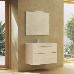 Mueble baño suspendido LOGIKA lavabo Enzo - Royo Group