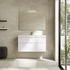 Mueble baño suspendido LOGIKA lavabo Enzo - Royo Group