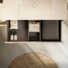 Mueble baño suspendido LOGIKA lavabo Enzo - Royo Group