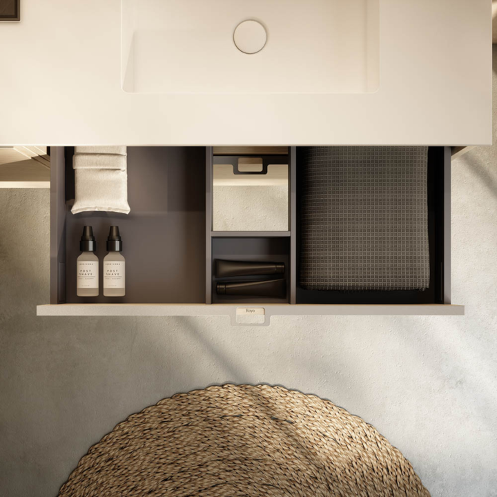 Mueble baño suspendido LOGIKA configurable - Royo Group 6