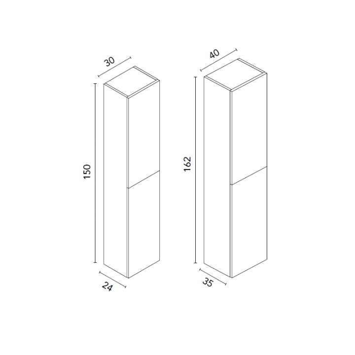 Columna suspendida STYLE reversible - Royo Group 5
