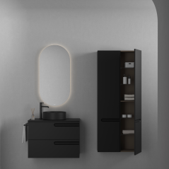 Mueble baño suspendido ECONIC 2 cajones lavabo Enzo - Royo Group