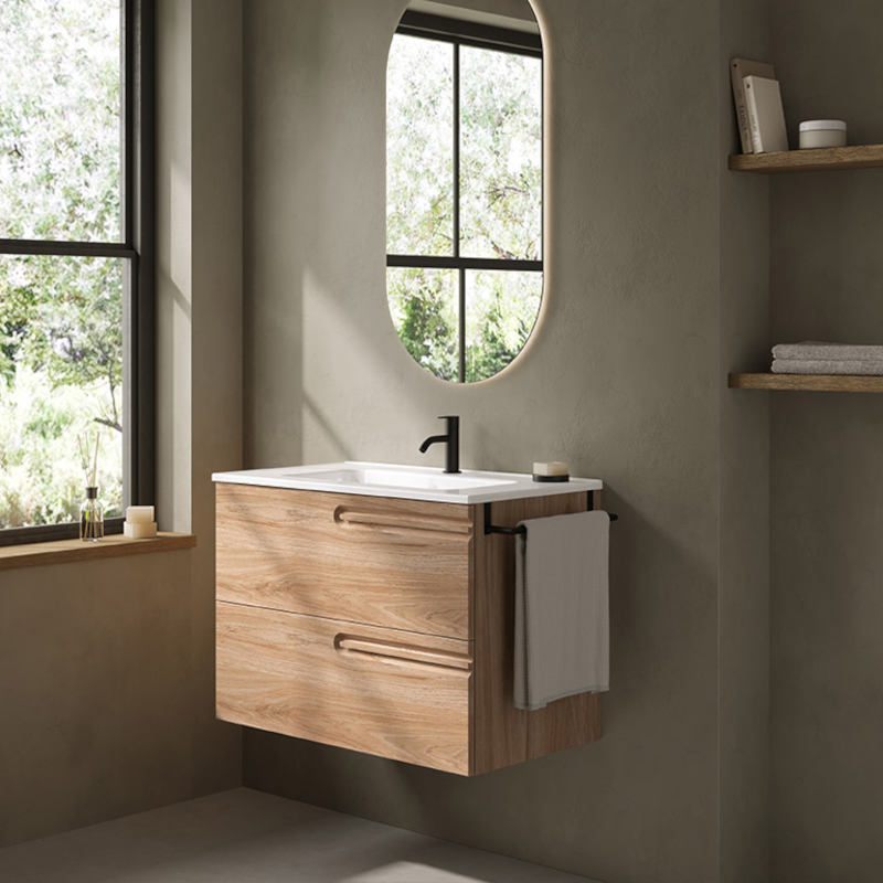 Mueble baño suspendido ECONIC 2 cajones lavabo Enzo - Royo Group Mueble baño suspendido ECONIC 2 cajones lavabo Enzo - Royo Group