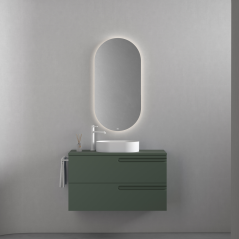 Mueble baño suspendido ECONIC 2 cajones - Royo Group