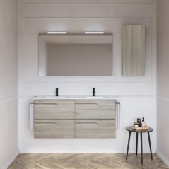 Mueble baño suspendido VITALE 2 cajones lavabo Enzo - Royo Group